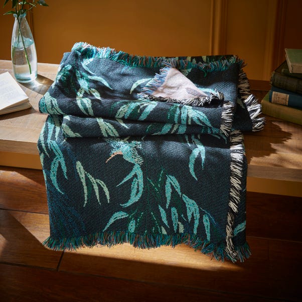 Kingfisher Jacquard Tapestry Throw image 1 of 5