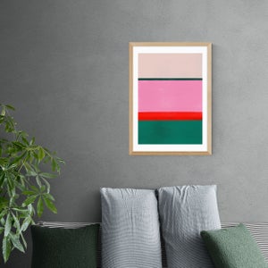 East End Prints Stripe Study 16 Print