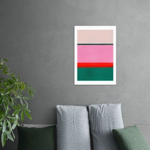 East End Prints Stripe Study 16 Print