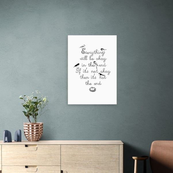 East End Prints Everything Will Be Okay Framed Print image 1 of 2