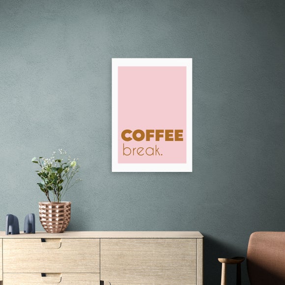 East End Prints Coffee Break Framed Print