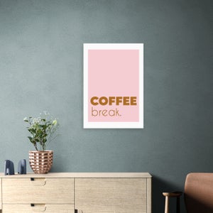 East End Prints Coffee Break Framed Print