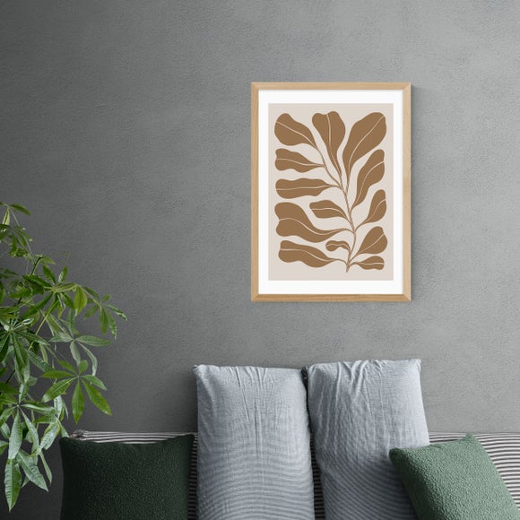 East End Prints Brown Branch Print