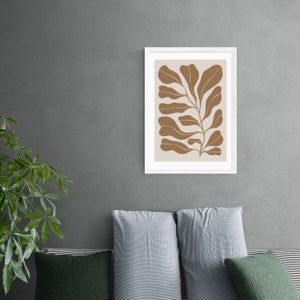 East End Prints Brown Branch Print