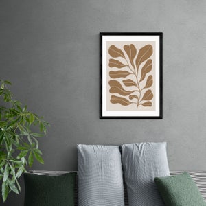 East End Prints Brown Branch Print