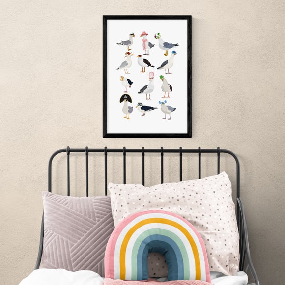 East End Prints Seagulls Print