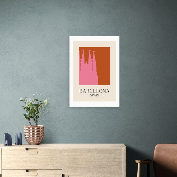 East End Prints Barcelona Print
