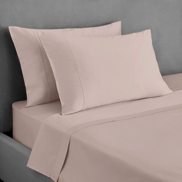 Dorma Egyptian Cotton 400 Thread Count Percale Standard Pillowcase image 1 of 4