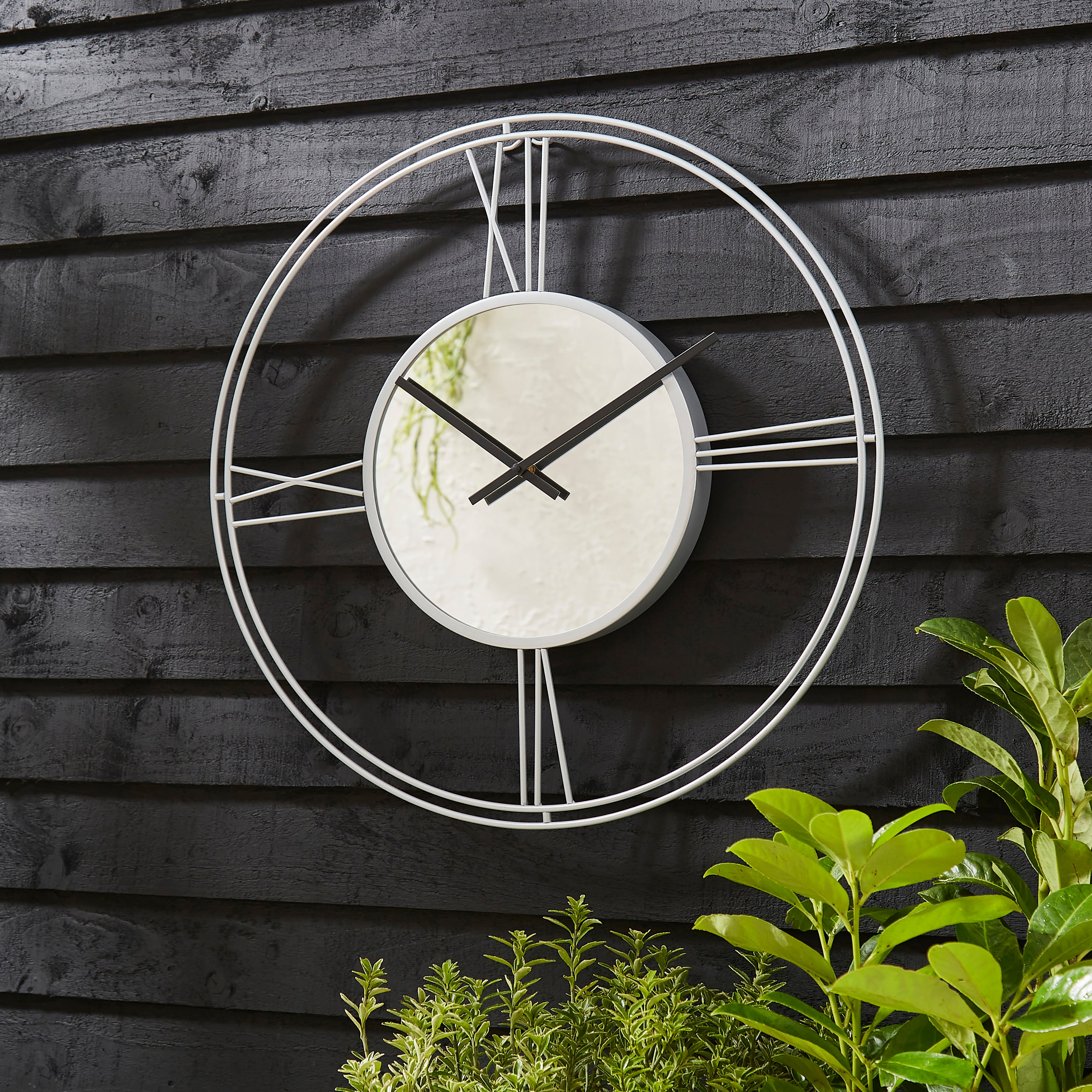 Zen Luxe Indoor Outdoor Wall Clock