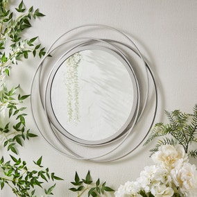 Zen Luxe Round Indoor Outdoor Wall Mirror