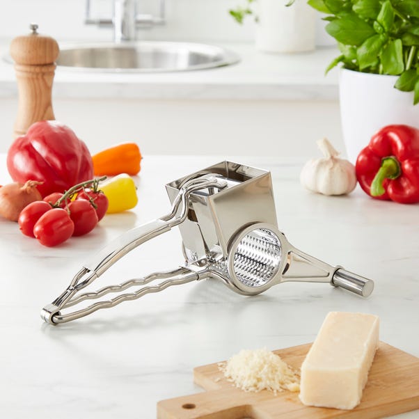 Gourmet Stainless Steel Rotary Grater image 1 of 3