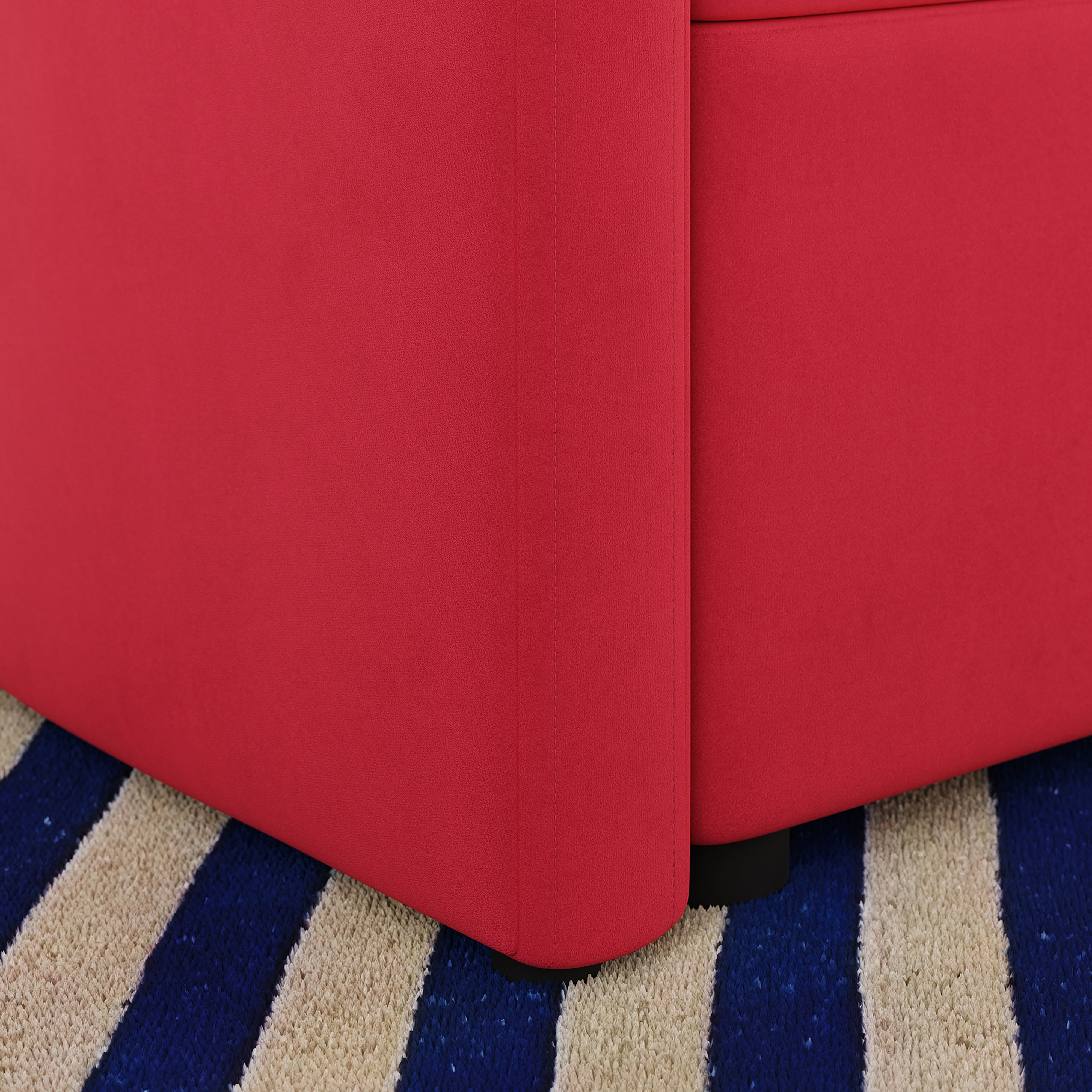 Tallie Velvet Storage Accent Chair | Dunelm