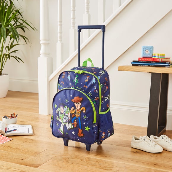 Kids toy store story suitcase