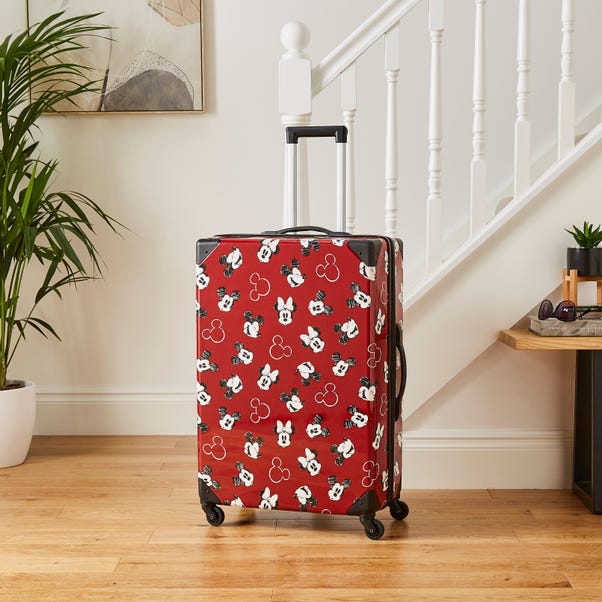 Disney Mickey & Minnie Mouse Hard Shell Suitcase image 1 of 5