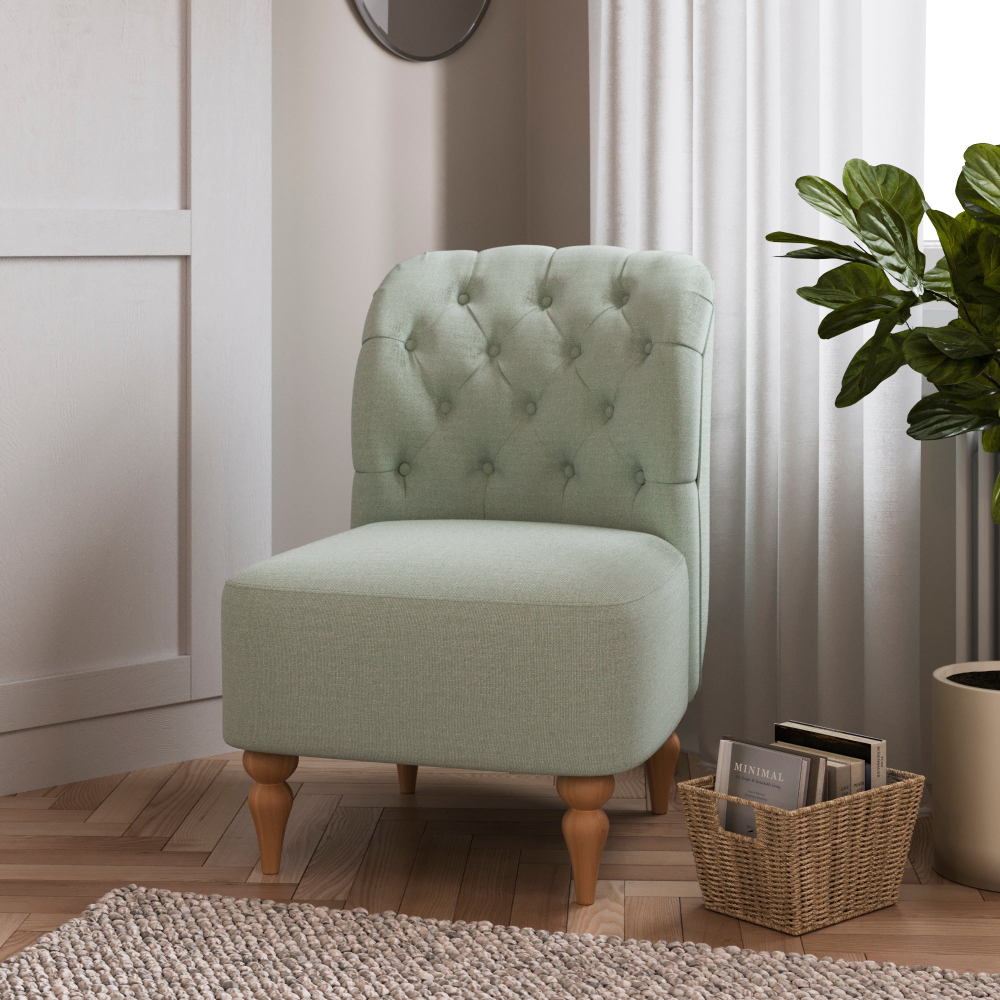 Chesterfield Armchair Sage