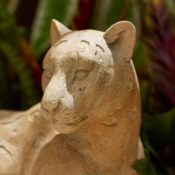 Small Leopard Indoor Outdoor Ornament image 1 of 2