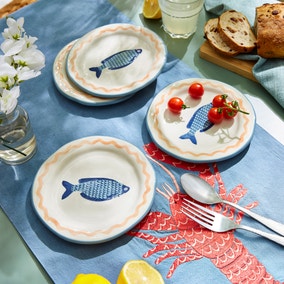 Ceramic Fish Side Plate