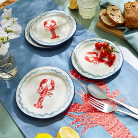  Ceramic Lobster Plate 