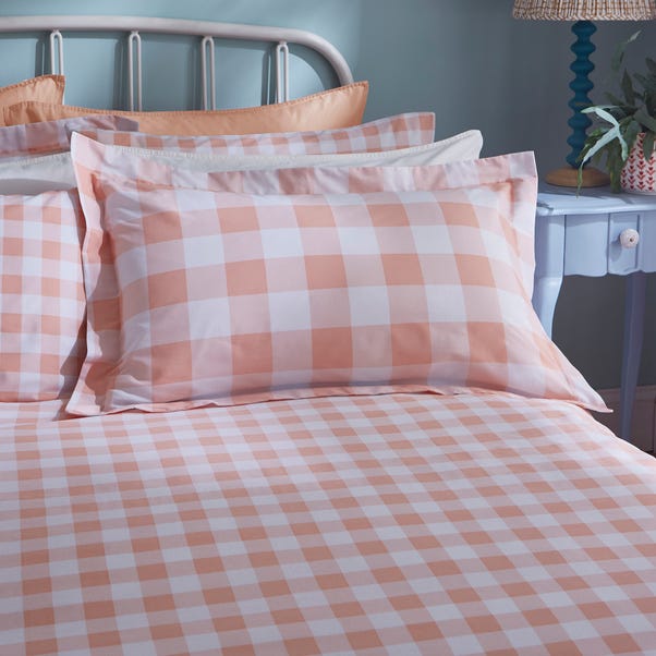 Ansley Gingham Oxford Pillowcase image 1 of 3