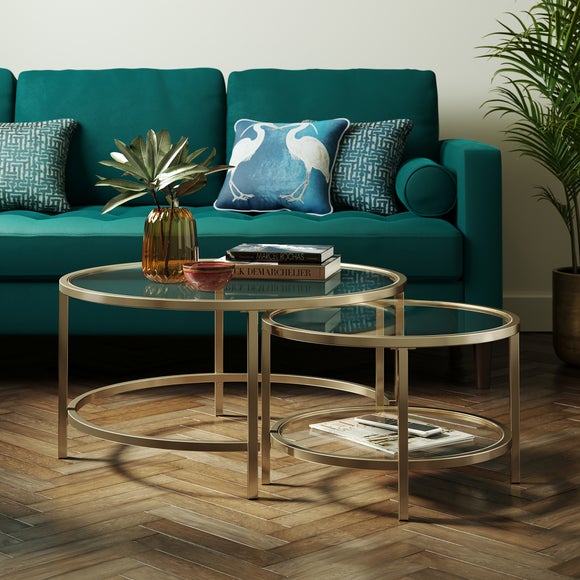 Mirrored nest deals of tables dunelm