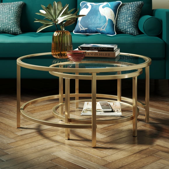 Sofia Coffee Nest of Tables Dunelm