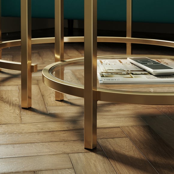 Sofia Coffee Nest of Tables Dunelm