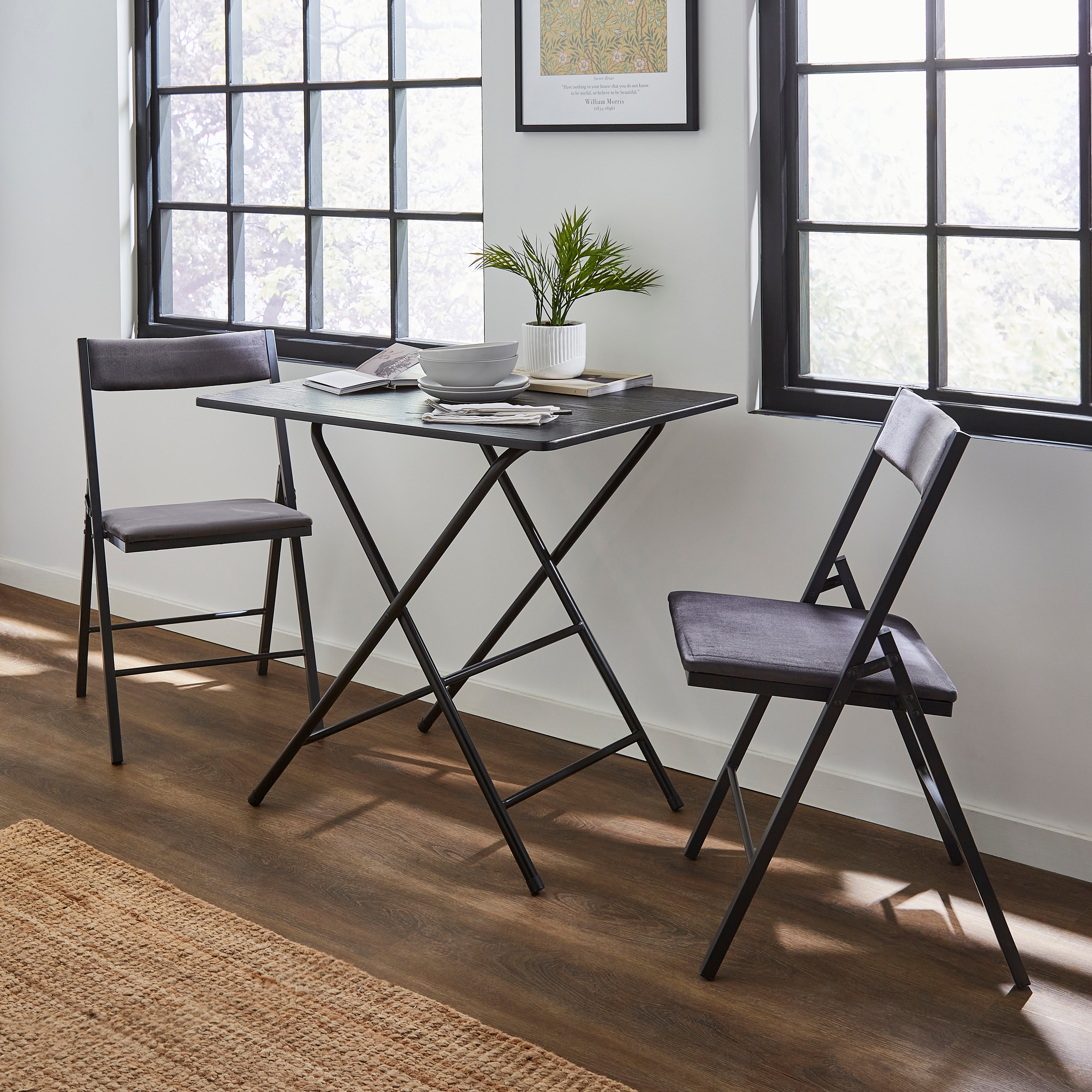 Freddie Folding 2 Seater Square Table