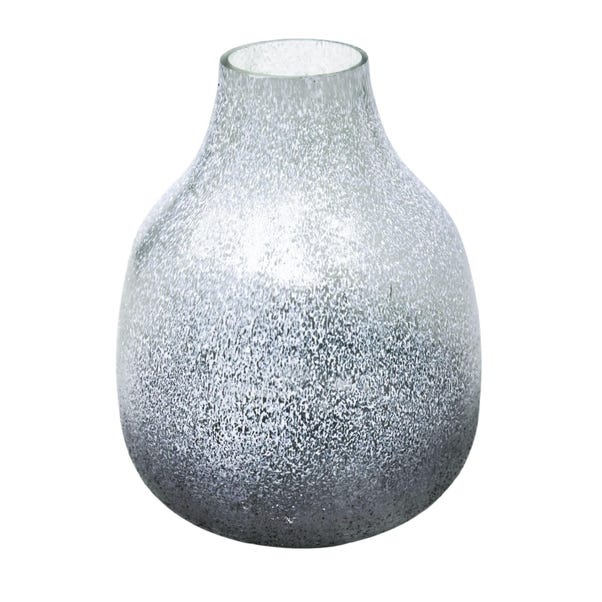 Verre Round Frosted Glass Vase image 1 of 4