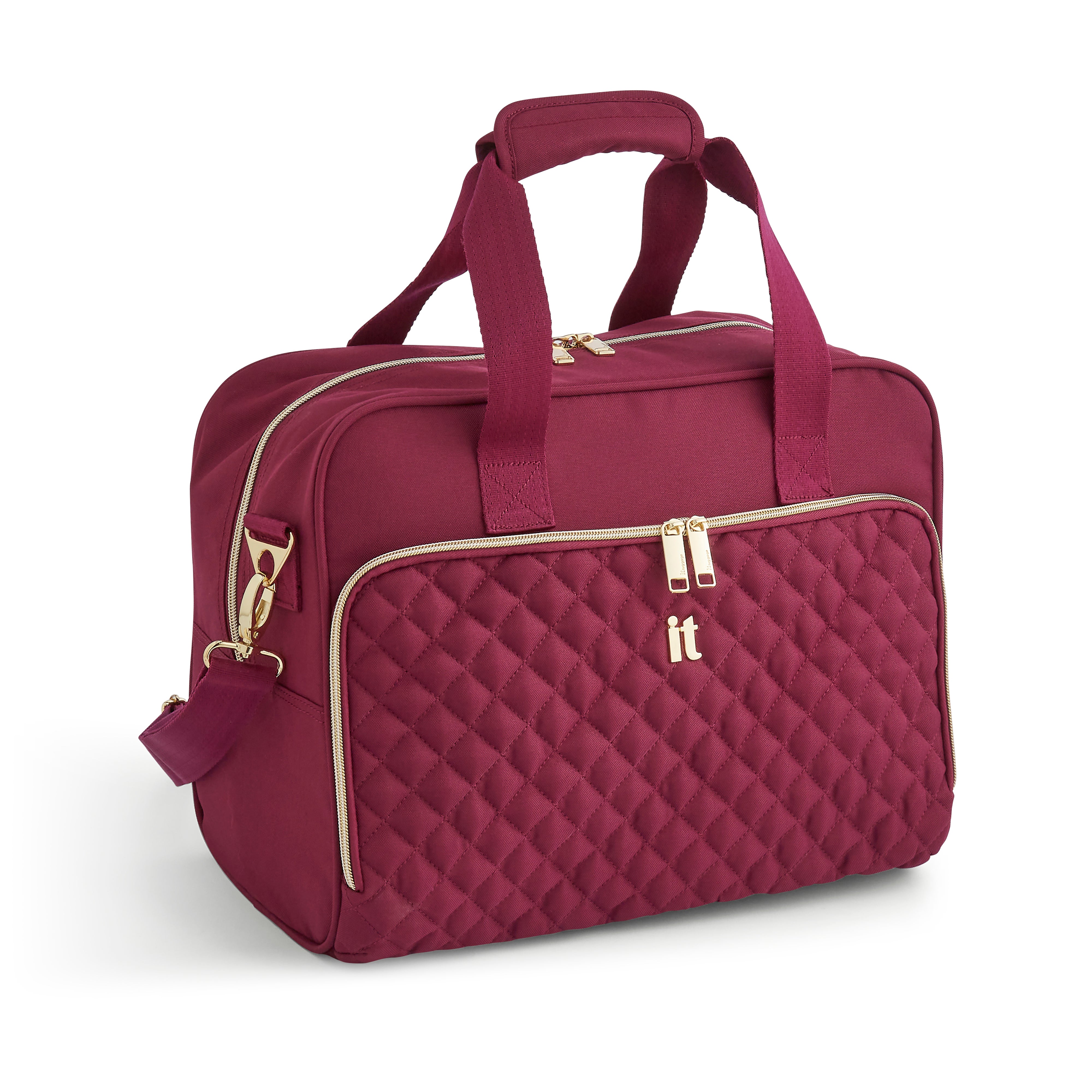 IT Luggage Divinity Quilted Holdall | Dunelm