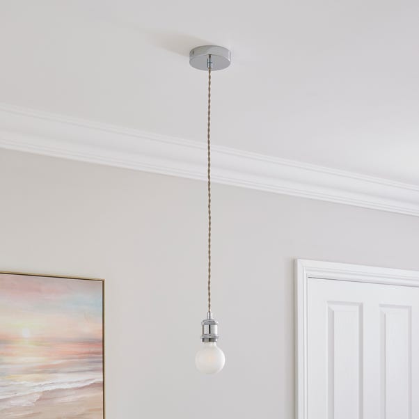 Charlie Herringbone Adjustable Flex Ceiling Light image 1 of 6