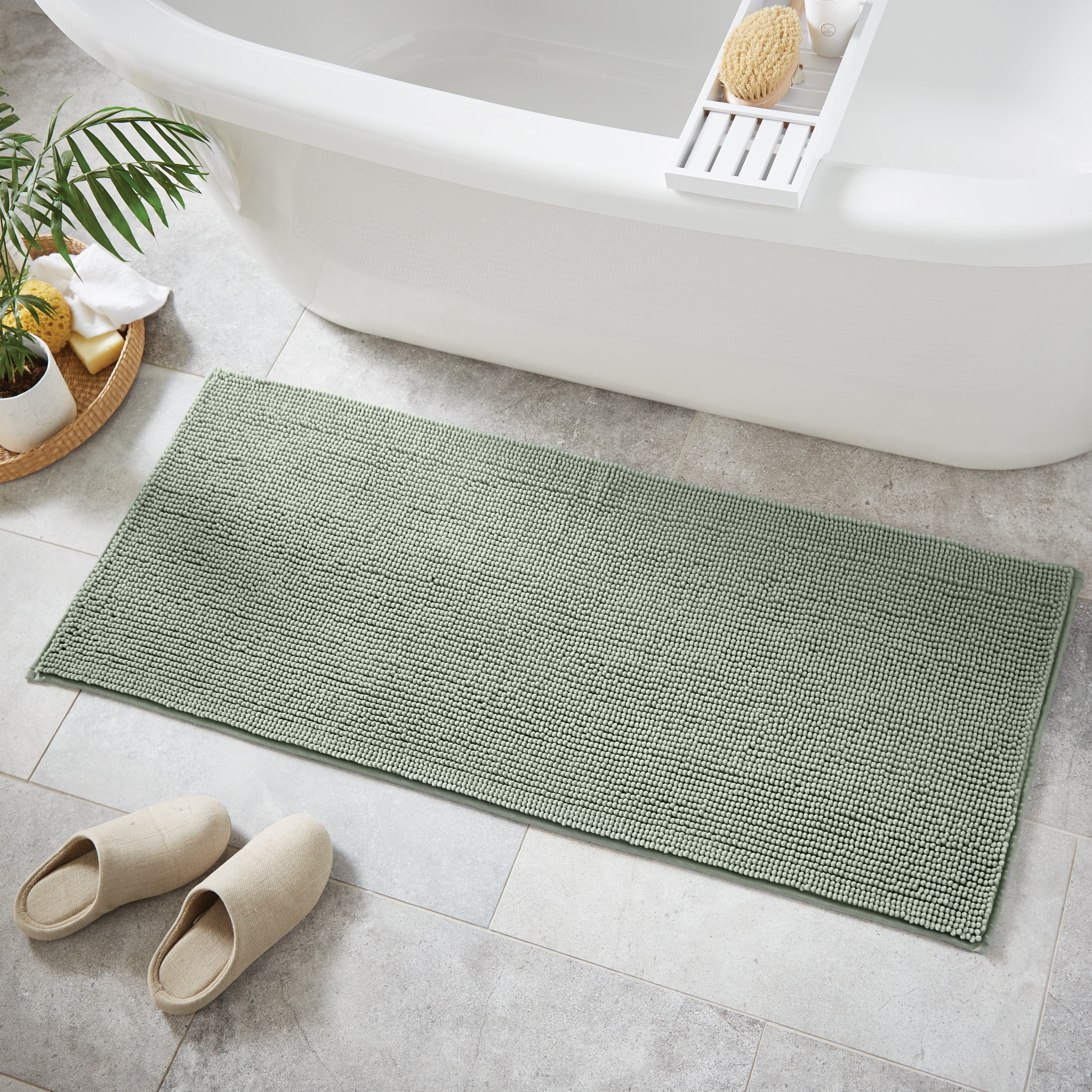 Mini Bobble Bath Runner Sage