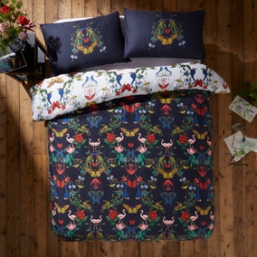 Tropical Kaleidoscope Duvet Cover & Pillowcase Set