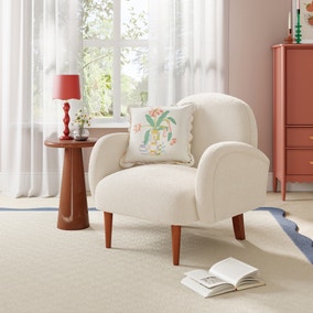 Bodie Chunky Boucle Accent Chair