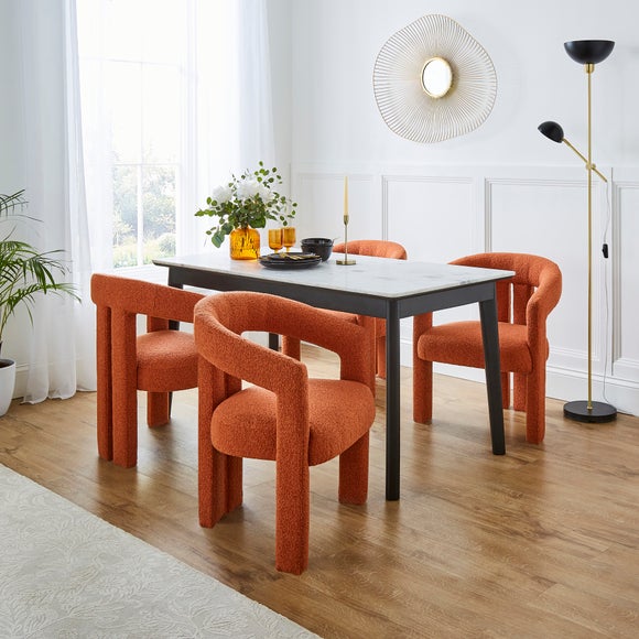 Lucilla Dining Chair, Boucle thumbnail