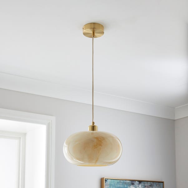 Lacey Alabaster Pendant Light image 1 of 6