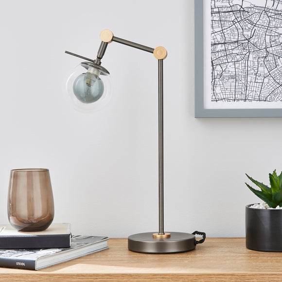 Click to view product details and reviews for Molecular Industrial Metal Table Lamp.