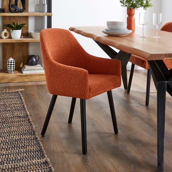 Upholstered dining chairs discount dunelm