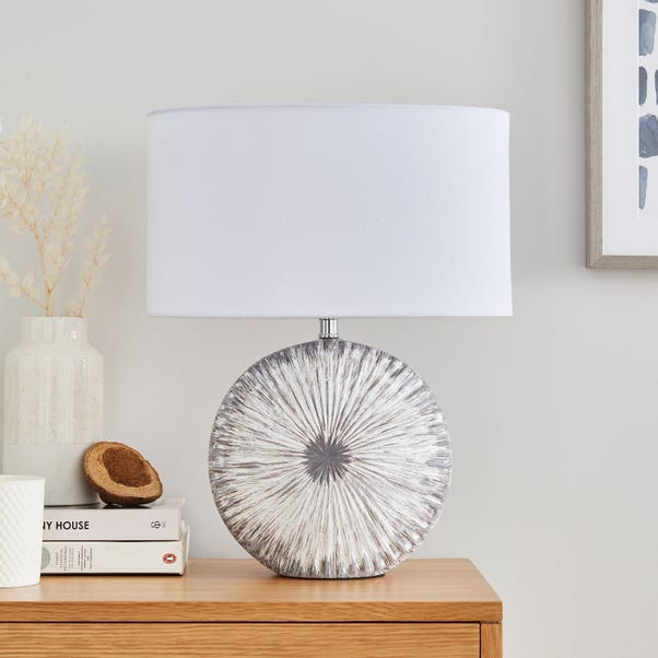 Cragen Shell Ceramic Table Lamp image 1 of 6