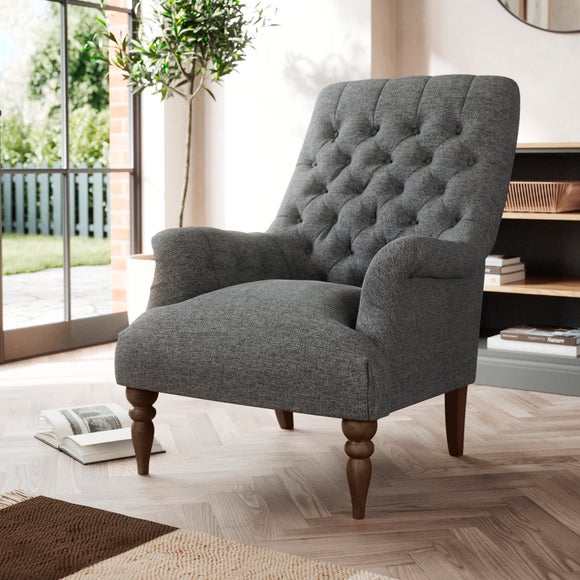 Dunelm navy chair hot sale