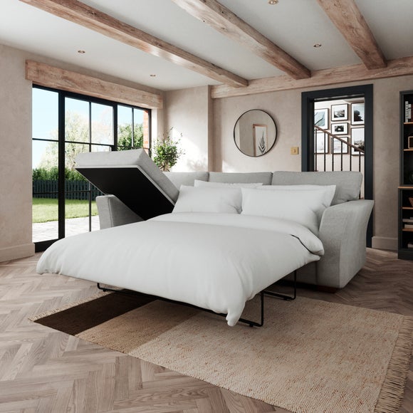 Hadley Velvet Sofa Bed Navy