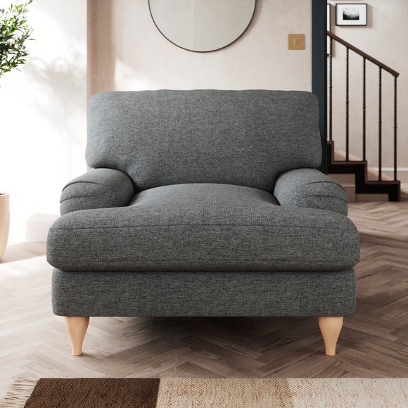 Grey armchair dunelm hot sale