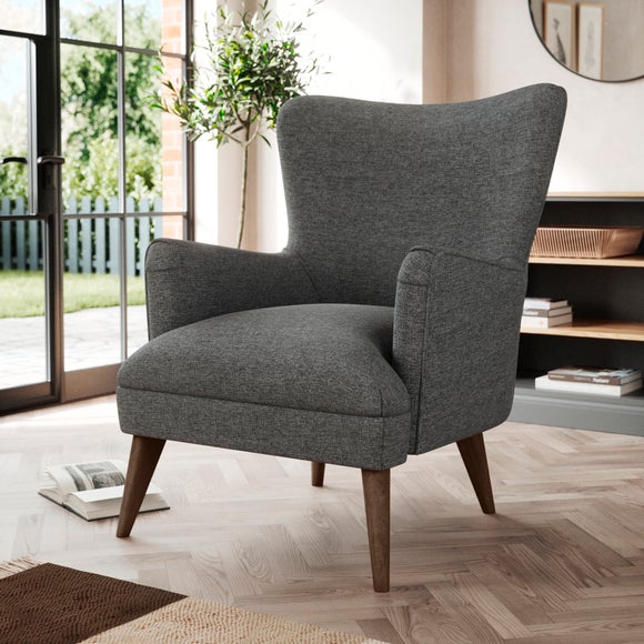 Grey 2024 armchair dunelm