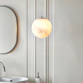 Utopia Marble Bathroom Pendant Light