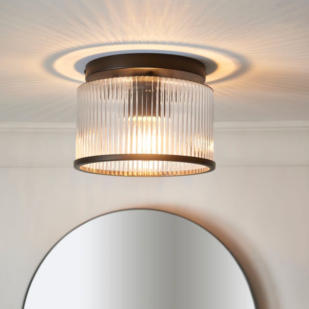 Alyn Bathroom Flush Ceiling Light image 1 of 6