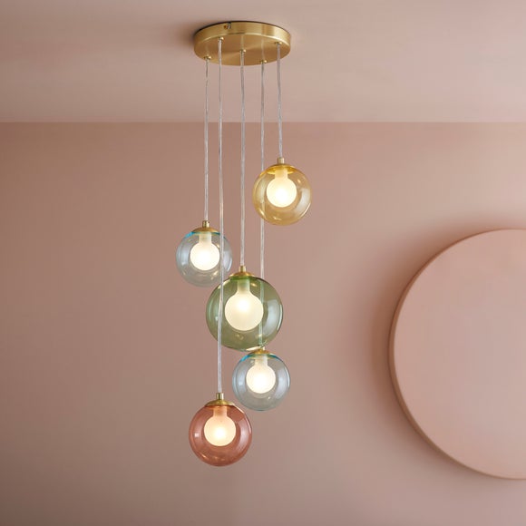 Eliza 5 Light Dimmable Cluster Pendant Light