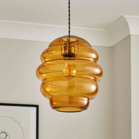 Orange lamp shade deals dunelm