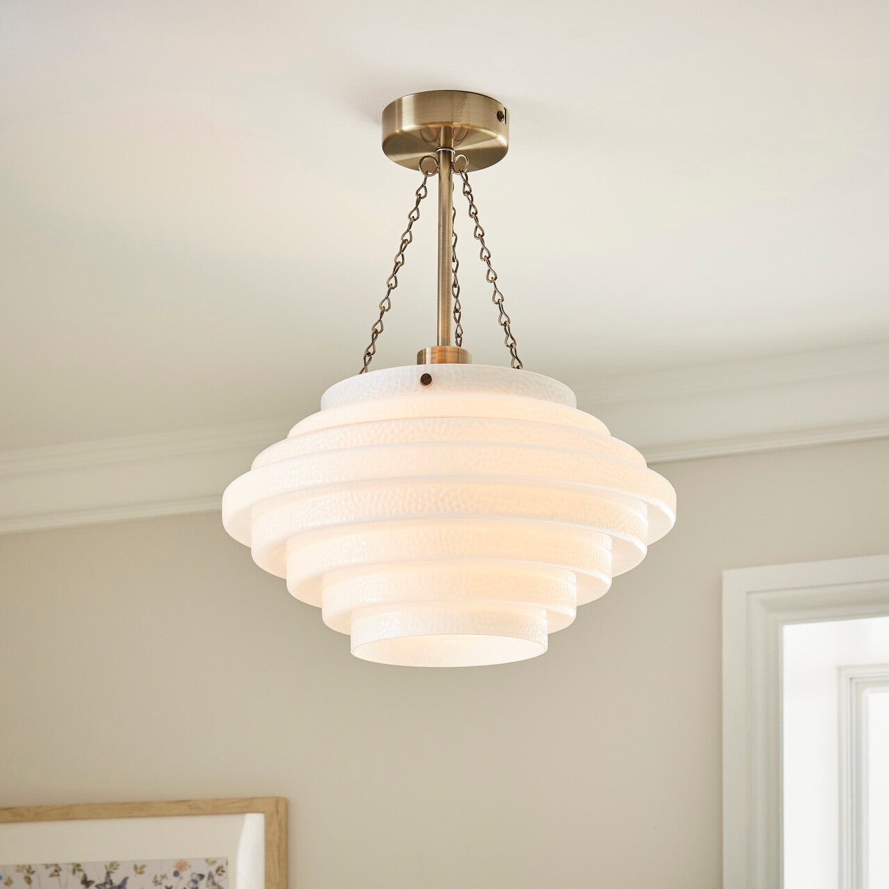 Kiara Pendant Light White