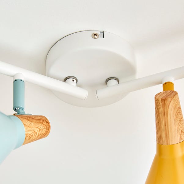 Wolston 4 Light Spotlight Bar Dunelm Wolston 4 Light Spotlight Bar Dunelm