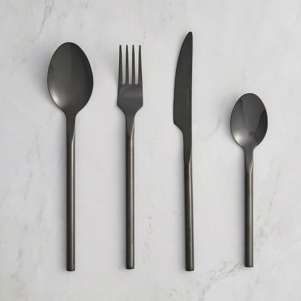 Montreal Black 16 Piece Cutlery set image 1 of 2