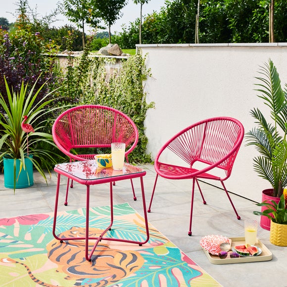 Plastic garden online chairs dunelm